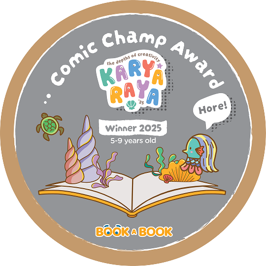 Comic Champ 5-9 Tahun Winner KR 2025 award